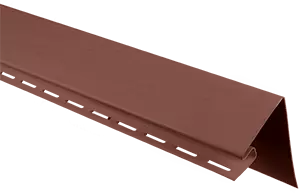Планка Альта-Профиль "околооконная", 3м, цвет Красно-коричневый